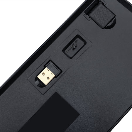Redragon K624P-KBS 2.4G Bluetooth Wired 63 key Low-profile Mechanical Keyboard - Image 5