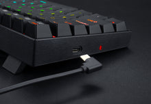 Redragon K629 PHANTOM RGB LED Backlit Mechanical Gaming Keyboard with 84 Professional Keys-Linear Red Switches