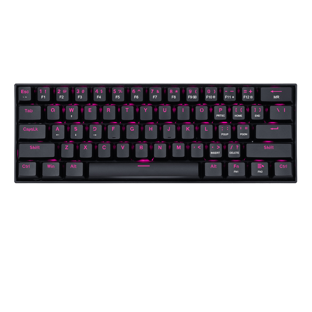 Redragon K630 Gaming Mechanical keyboard, Pink LED Backlit