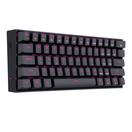 Redragon K630 Gaming Mechanical keyboard, Pink LED Backlit