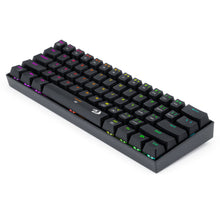 Redragon K630RGB Gaming Mechanical Keyboard 61 Keys Compact Mechanical Keyboard, Pro Driver Support