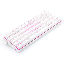 Redragon K630W Gaming Mechanical Keyboard, Pink LED Backlit