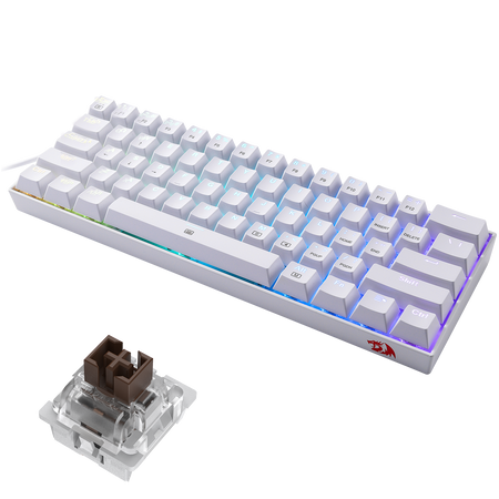 Redragon K630W-RGB 60% Wired Gaming Mechanical Keyboard