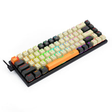 Redragon K633CGO-RGB Ryze RGB LED Backlit Mechanical Gaming Keyboard with 68 Professional Keys-Linear Red Switches