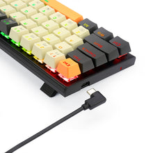 Redragon K633CGO-RGB Ryze RGB LED Backlit Mechanical Gaming Keyboard with 68 Professional Keys-Linear Red Switches