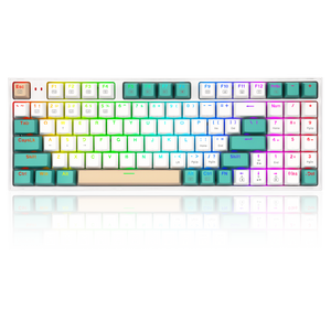 Redragon K643WGC-RGB-PRO 94keys Bluetooth+2.4G+wired Tri-modes Mechanical Gaming Keyboard