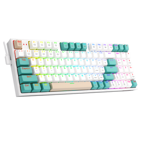 Redragon K643WGC-RGB-PRO 94keys Bluetooth+2.4G+wired Tri-modes Mechanical Gaming Keyboard
