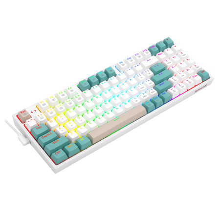 Redragon K643WGC-RGB-PRO 94keys Bluetooth+2.4G+wired Tri-modes Mechanical Gaming Keyboard