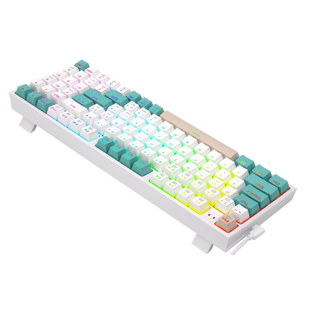 Redragon K643WGC-RGB-PRO 94keys Bluetooth+2.4G+wired Tri-modes Mechanical Gaming Keyboard