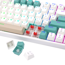 Redragon K643WGC-RGB-PRO 94keys Bluetooth+2.4G+wired Tri-modes Mechanical Gaming Keyboard
