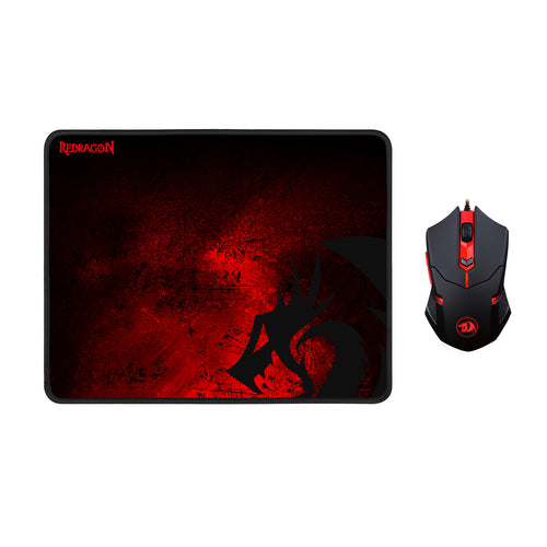 Redragon M601BA (wired)  Mouse & Mousepad 2 IN SET
