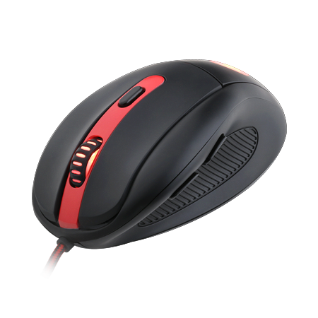 Redragon M605 Smilodon 2000 DPI 6 Button LED Optical USB Wired Gaming Mouse