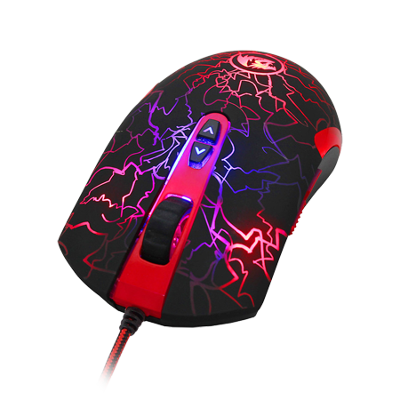 Redragon M701 Lavawolf 3500 DPI Optical Gaming Mouse