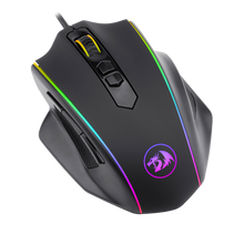 Redragon M720 Vampire RGB Gaming Mouse, 10,000 DPI Adjustable Wired Optical Gaming Mouse, Comfortable Grip Ergonomic with 8 Programmable Buttons