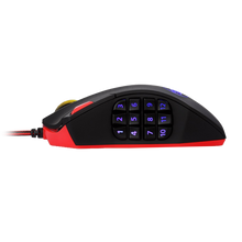 Redragon M901 Perdition 24000DPI MMO Mouse LED RGB Wired Gaming Mouse