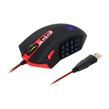 Redragon M901 Perdition 24000DPI MMO Mouse LED RGB Wired Gaming Mouse