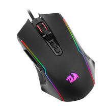 M910-K Gaming Mouse, Redragon PC Gaming Mice with RGB Backlit, Adjustable 8000 DPI, Opitical Wired Gaming Mouse with 9 Programmable Buttons & Fire Button, PC Gaming Mouse for Windows/Mac, Black