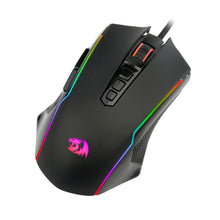 M910-K Gaming Mouse, Redragon PC Gaming Mice with RGB Backlit, Adjustable 8000 DPI, Opitical Wired Gaming Mouse with 9 Programmable Buttons & Fire Button, PC Gaming Mouse for Windows/Mac, Black
