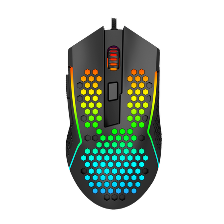 Redragon M987-K Lightweight 55g Honeycomb Gaming Mouse RGB Backlit Wired 6 Buttons Programmable with 12400 DPI komponentko