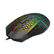 Redragon M987-K Lightweight 55g Honeycomb Gaming Mouse RGB Backlit Wired 6 Buttons Programmable with 12400 DPI