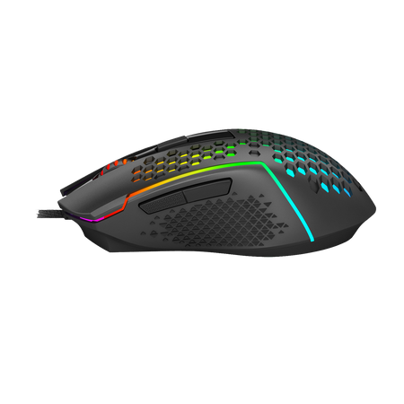 Redragon M987-K Lightweight 55g Honeycomb Gaming Mouse RGB Backlit Wired 6 Buttons Programmable with 12400 DPI