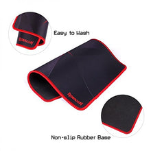 Redragon P012 Mouse Pad with Stitched Edges, Premium-Textured Mouse Mat, Non-Slip Rubber Base Mousepad for Laptop, Computer & PC, 12.8 x10 x0.11 inches