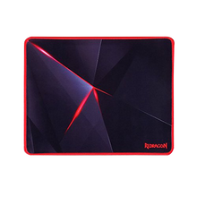 Redragon P012 Mouse Pad with Stitched Edges, Premium-Textured Mouse Mat, Non-Slip Rubber Base Mousepad for Laptop, Computer & PC, 12.8 x10 x0.11 inches