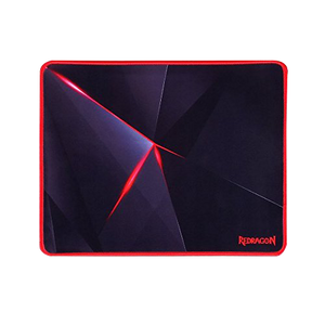 Redragon P012 Mouse Pad with Stitched Edges, Premium-Textured Mouse Mat, Non-Slip Rubber Base Mousepad for Laptop, Computer & PC, 12.8 x10 x0.11 inches