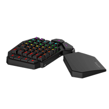 Redragon K585 DITI Wireless One-Handed Mechanical Keyboard, 42 Keys 2.4Ghz RGB 40% Gaming Keypad with 7 Onboard Macro Keys, Detachable Wrist Support, 3000 mAh Battery