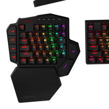 Redragon K585 DITI Wireless One-Handed Mechanical Keyboard, 42 Keys 2.4Ghz RGB 40% Gaming Keypad with 7 Onboard Macro Keys, Detachable Wrist Support, 3000 mAh Battery