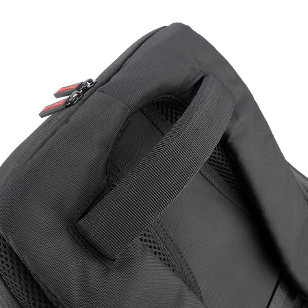 Redragon GB-93 Travel Laptop Backpack, Business Workstation Computer Gaming Backpack w/ Durable Double-Layer Thickened Liner, Organized Pockets/Slots & Large Leatheree Cover, Fits Up to 18" Laptop