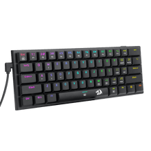 Redragon K614 Anivia 60% Ultra Thin Wired Mechanical Keyboard, Slim Compact 61 Keys RGB Gaming Keyboard w/Low Profile Linear Red Switches and Double-Shot Keycaps for Fast & Accurate Actuation