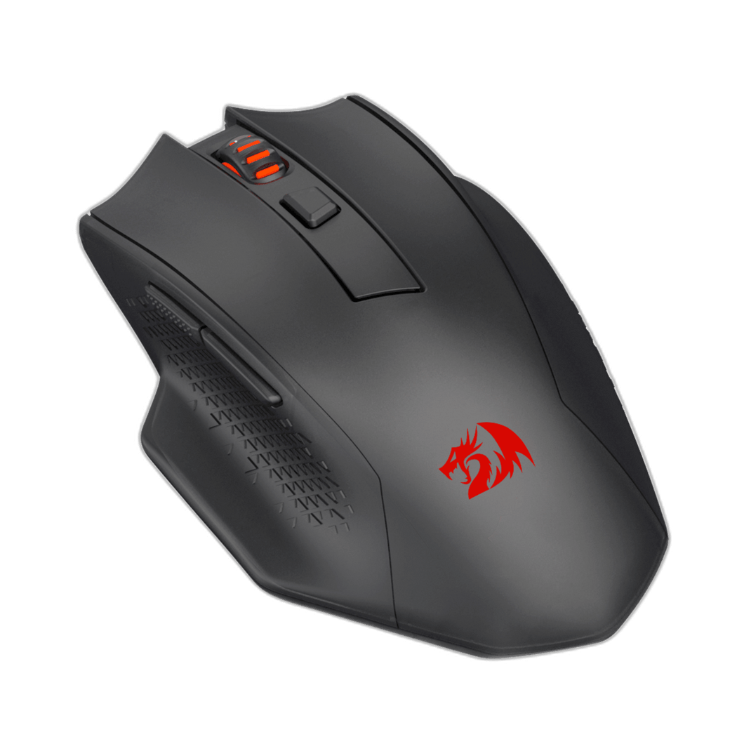Redragon M994 Wireless Bluetooth Gaming Mouse, 26000 DPI Wired/Wireless Gamer Mouse w/ 3-Mode Connection, BT & 2.4G Wireless, 6 Macro Buttons, Durable Power Capacity for PC/Mac/Laptop