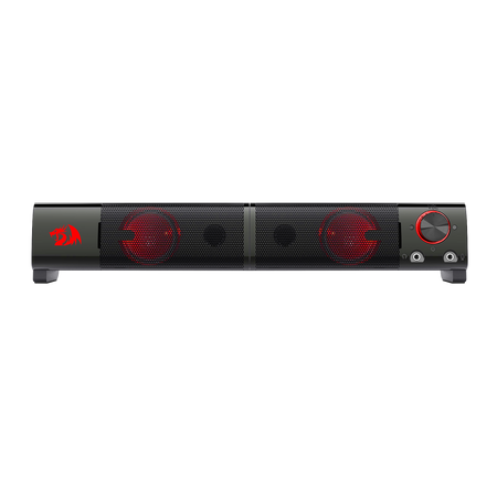 Redragon GS550 Orpheus PC Gaming Speakers, 2.0 Channel Stereo Desktop Computer Sound Bar with Compact Maneuverable Size