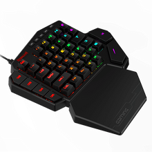 Redragon K585 DITI One-Handed RGB Mechanical Gaming Keyboard Brown Switches 5