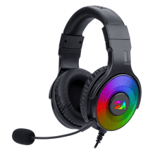 Redragon H350 Pandora RGB Wired Gaming Headset, Dynamic RGB Backlight - Stereo Surround-Sound - 50MM Drivers - Detachable Microphone