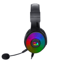 Redragon H350 Pandora RGB Wired Gaming Headset, Dynamic RGB Backlight - Stereo Surround-Sound - 50MM Drivers - Detachable Microphone