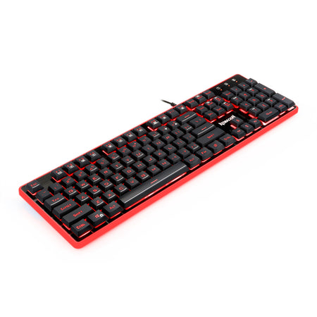 Redragon S107 Gaming Keyboard, Mouse, Mouse pad, Mechanical Feel 104 Key RGB LED Keyboard, Wired 3200 DPI Mouse, Large Mouse Pad for PC Computer Games - [Keyboard Mouse Mouse Pad Set]