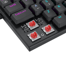 Redragon K614 Anivia 60% Ultra Thin Wired Mechanical Keyboard, Slim Compact 61 Keys RGB Gaming Keyboard w/Low Profile Linear Red Switches and Double-Shot Keycaps for Fast & Accurate Actuation