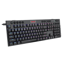 Redragon K618 Horus Wireless RGB Mechanical Keyboard, Bluetooth/2.4Ghz/Wired Tri-Mode Ultra-Thin Low Profile Gaming Keyboard w/No-Lag Cordless Connection