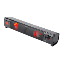 Redragon GS550 Orpheus PC Gaming Speakers, 2.0 Channel Stereo Desktop Computer Sound Bar with Compact Maneuverable Size