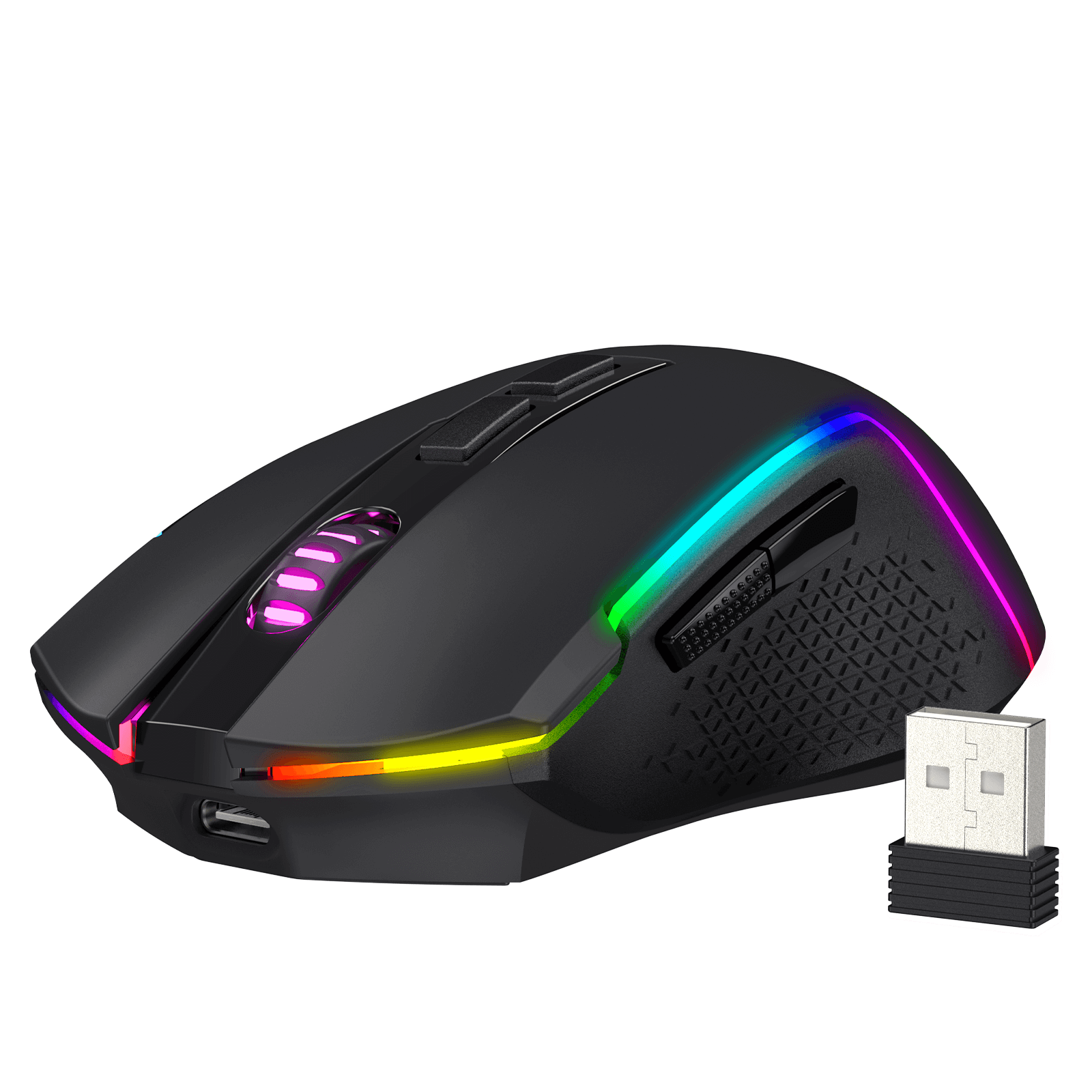Redragon M693 Wireless Bluetooth Gaming Mouse, 8000 DPI Wired/Wireless –  REDRAGON ZONE