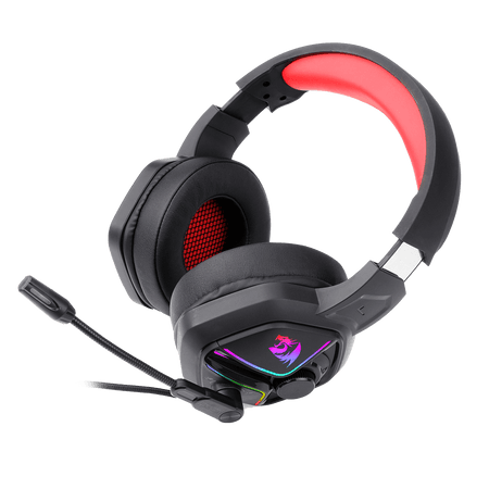 Redragon H230 Ajax RGB Wired Gaming Headset, Dynamic RGB Backlight