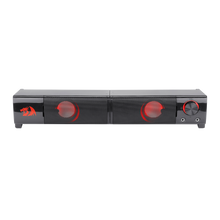 Redragon GS550 Orpheus PC Gaming Speakers, 2.0 Channel Stereo Desktop Computer Sound Bar with Compact Maneuverable Size