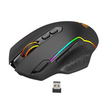 Redragon M810 Pro Wireless Gaming Mouse, 10000 DPI Wired/Wireless Gamer Mouse w/ Rapid Fire Key, 8 Macro Buttons, 45-Hour Durable Power Capacity and RGB Backlit for PC/Mac/Laptop