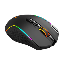Redragon M810 Pro Wireless Gaming Mouse, 10000 DPI Wired/Wireless Gamer Mouse w/ Rapid Fire Key, 8 Macro Buttons, 45-Hour Durable Power Capacity and RGB Backlit for PC/Mac/Laptop