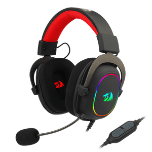 Redragon H510 Zeus-X RGB Wired Gaming Headset - 7.1 Surround Sound - Memory Foam Ear Pads - 53MM Drivers - Detachable Microphone - Multi Platforms Headphone - Compatible with PC/PS4/NS