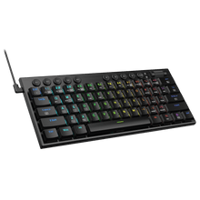 Redragon K632 PRO Noctis 60%  RGB Mechanical Keyboard, Bluetooth/2.4Ghz/Wired Tri-Mode Ultra-Thin Low Profile Gaming Keyboard w/No-Lag Connection