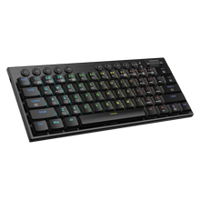 Redragon K632 PRO Noctis 60%  RGB Mechanical Keyboard, Bluetooth/2.4Ghz/Wired Tri-Mode Ultra-Thin Low Profile Gaming Keyboard w/No-Lag Connection