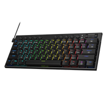 Redragon K632 PRO Noctis 60% Wireless RGB Mechanical Keyboard, Bluetooth/2.4Ghz/Wired Tri-Mode Ultra-Thin Low Profile Gaming Keyboard w/No-Lag Connection